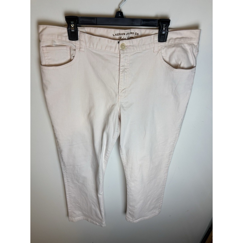 Lauren Jeans Co. Size 16 Pink Jeans Ralph Lauren